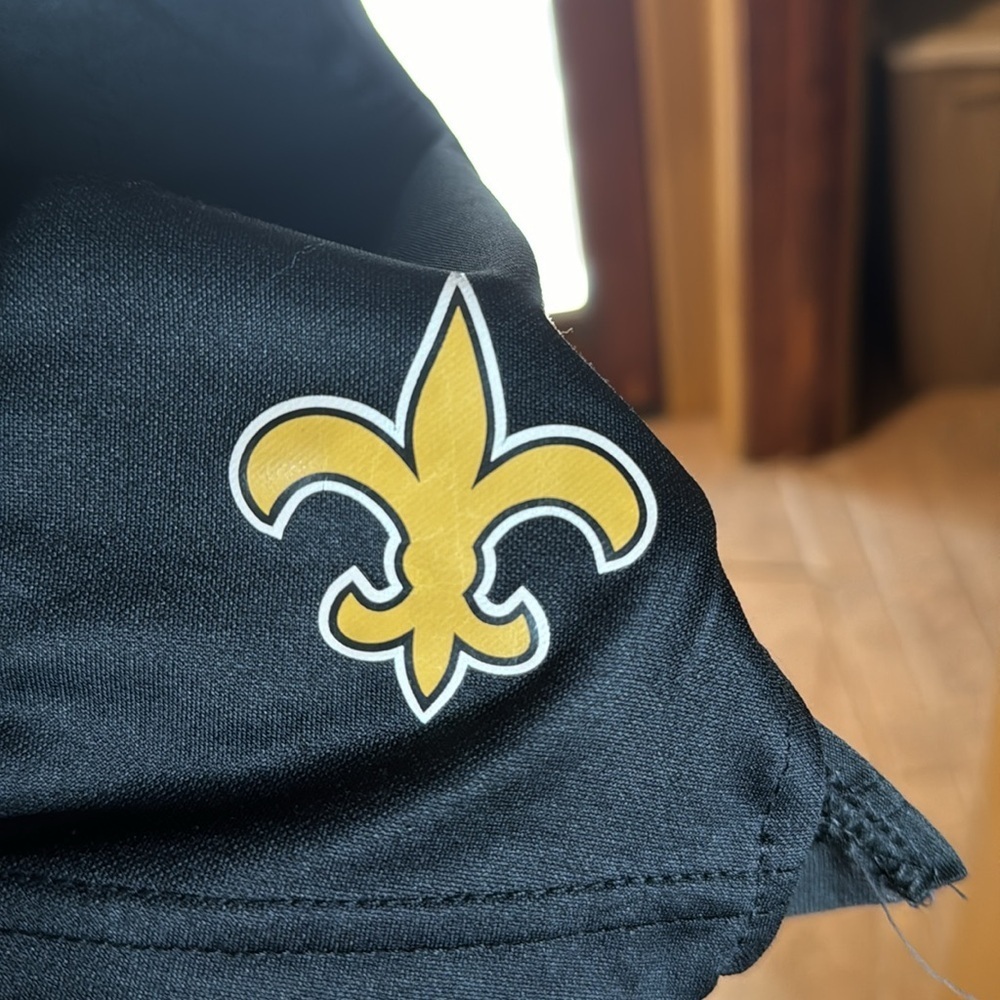 Nike New Orleans Saints Drew Brees #9 Women’s Bling Jersey Black Gold Large - Picture 4 of 13